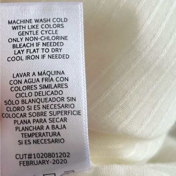 Sweet Baby Jamie Ivory Lace Boho Cottage Core Midi Dress - Picture 16 of 16